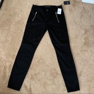 Joe's Jeans Oblique Zip Skinny Ankle Pants Sz 28
